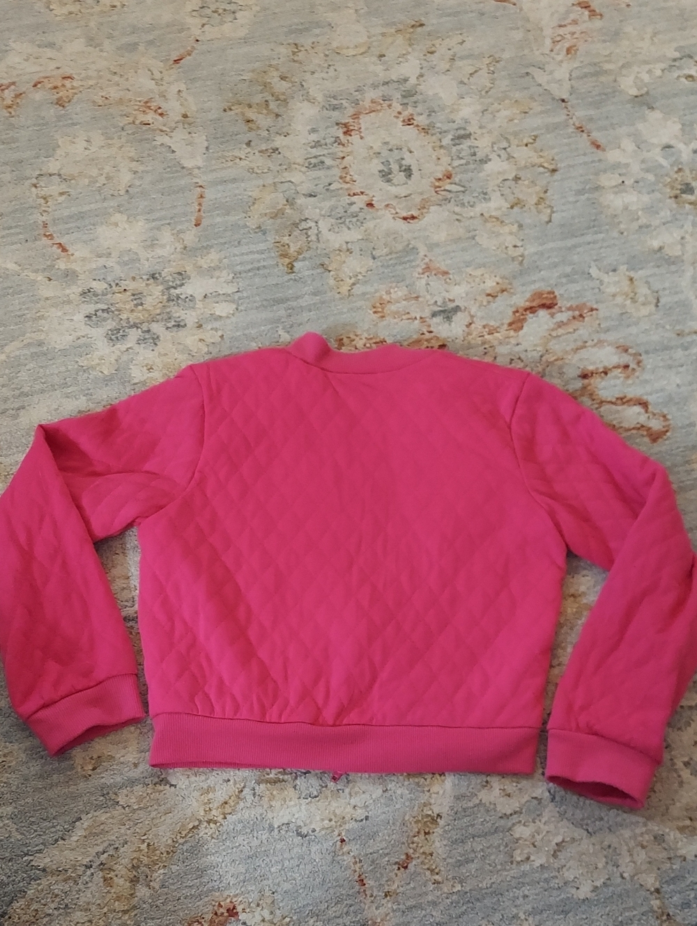 Quilted Pink Spring/Fall Jacket - Picture 4 of 7